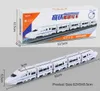 Diecast Model car Electric Universal Harmony Train Non-Remote Control Vehicle Toys Simulation High-Speed Railway Motor Vehicle Model Gift for Baby 230111