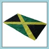 Banner vlaggen 3x5 Jamaica vlag 90x150 cm land nationaal van met twee doorvoertules sn3209 drop levering home tuin feestelijke feestartikelen dh9gu