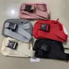 Luxe lu heuptasje overal heuptas ontwerper bum borst yoga tas heuptas nylon Dames heren buiten schouder Crossbody heuptassen met merk