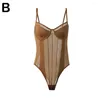 Damesvormers Sexy Bodysuit Shapewear Deep V-Neck Body Shaper Thong omhoog Gedekte riem BRA Trainer Top Push Push Instapy Taille Women C D0E3