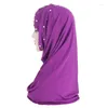 民族衣類女性ヘッドスカーフラップイスラム教徒のショールイスラムカバーファッションイスラム教ヒジャーブキャップスカーフ