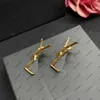 Ear Studs Designers Earring Hoop Earrings For Womens Simple Earring Luxury Designer Jewelry Gold Silver Studs Fashion Party Stud Unome
