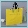 Packing Bags Custom Logo Printed Plastic Shop With Handle Customized Garment/Clothing/Gift Packaging Bag Sn1007 Drop Delivery Office Dh4T8