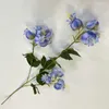 Dekoracyjne kwiaty Symulacja jedwabna roślina sztuczna latarnia gałąź salon sypialnia Kwiat Okładka ślubna Fałszywe latarnie