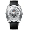 WristWatches Guanqin Sibotte Series 2023 Mechaniczny automatyczny zegarek Sapphire Crystal Tourbillon Stali Nierdzewna luksusowa wodoodporna zegar