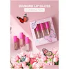 Lipgloss Teayason Makeup Liquid Lipstick Sets 3 Farben Lidschatten Highlighter Blush Plumper Plum Moisturizer 6 Styles Drop Delivery Dh7Jr