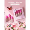 Lip Gloss Teayason Maquillage Liquide Rouge À Lèvres Ensembles 3 Couleurs Fard À Paupières Surligneur Blush Plumper Plum Hydratant 6 Styles Drop Delivery Dh7Jr