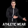남자 트랙 슈트 남자 달리기 세트 체육관 레깅스 열 속옷 티셔츠 압축 피트니스 MMA 후드 재킷 퀵 드라이 트랙 슈트