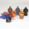 US Color Peak Glass Rökning Carb Cap Fit Peaks Insert Heady Bubble Caps For Quartz Banger Water Bongs Dab Rigs Pipes