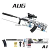 Gun Toys Aug Water Toy Manual Electric In 1Paintball Airsoft Plastic Blaster Model Graffiti Cs Shooting Game Drop Delivery Gifts Dhww1