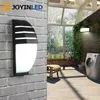 Lampy ścienne na zewnątrz Nowoczesne 12W LED Wodoodporna weranda Pir Motion Motion Contyard Garden Lights AC85-265V