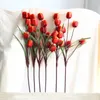 Decoratieve bloemen Home Decor kunstmatige tulpen boeket simulatie Valentijnsdag bruiloft decoratie indoor tafel ornamenten van nat al