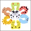 Objetos decorativos Figuras Seguridad para bebés para muebles recién nacidos Tarjeta de protección Tapón de puerta Seguridad Lindo Cuidado de animales Cerradura para niños F Dh7Vn