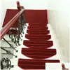 Carpets Modern Stripes Stairs Mat Adhesive Carpet Stair Treads Nonslip Staircase Rug Er Protection 15Pcs1 Drop Delivery Home Garden T Dhcu9