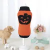 Dog Apparel Pet Apparels Luxury Halloween Pumpkin Costume Clothing Knitted Cat Sweater Clothes Warm