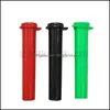 Other Packing Shipping Materials Length 95Mm Tube Tool Plastic Tubes Empty Squeeze Bottle Prerolled Storage Container Randomly Col Dhpxb