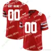 Футбольные майки Custom 2021 штат Огайо Buckeyes OSU Football Jersey 68 Райан Джейкоби Доббинс Мастер Тиг III Binjimen Виктор Крис Олав К.Дж. Хилл Остин