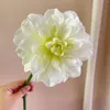 Dekorativa blommor 7 datorer Spring Artificial Buquets Party Wedding Home Decoration Cotton Single Dahlia Flower Branch