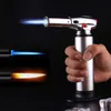 1300 Jet Flame Torch lichtere winddichte gaslichter bijvuld Krachtige vlam metalen spuitpistool keukenpijp sigaar appartement cadeau -gadgets