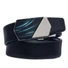 Belts Belt For Men Alloy Automatic Buckle Genuine Leather Strap Men's Business Black Box Set Gift DiBanGu