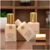 Foundation Ouble Wear Liquid Cosmetics 30Ml Spf10 Matte Cream Makeup Drop Delivery Health Beauty Face Dh2Og