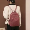 Schooltassen Oxford Doek Casual Backpack Dames lichtgewicht waterdichte waterdichte grote capaciteit Student Schoolbag reistas