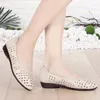 Sandals Spring Low Heels Women Plus-size 42 43 Hollow Out Wedge Summer Shoes