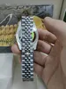 Z oryginalnymi pudełkami zegarkami stalowymi Automatyczny ruch Sapphire Kalendarz Sapphire 41 mm Relij Watch zegarek ze stali nierdzewnej Montre de Luxe zegarki 2023