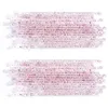 Escovas de maquiagem 50pcs Lips de cristal de cristal descartáveis ​​Micro EyeLash Extensão Aplicador de limpeza Ferramentas de beleza