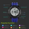 Wristwatches Waterproof Sports Watches Men Fashion Men's Boy LED Digital Date Rubber Wrist Watch Relogio Clock Reloj Hombre Q4