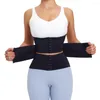 Women's Shapers MISTHIN Latex Corset Large Size Waist Trainer Cinchers Double Belt Adjustable Body Shaper Fajas Girdle Women Reduce