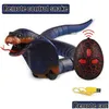 Jouets de chat Smart Sensing Serpent électrique interactif pour chats USB Accessoires de charge Enfant Chiens de compagnie Jeu Jouer Jouet Drop Livraison Accueil Dhle1