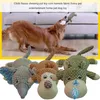 Cat Toys Dog pluche piepende kauwspeelgoed tanden reiniging training opleiding onderwijs molair huisdier accessoire voor honden die verveling verminderen