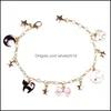 Bracelets de charme Janese Sailor Moon estrelas