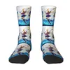 Calcetines para hombre Moon Magical Girls Dress Hombres Mujeres Warm Fashion Sailors Anime Crew