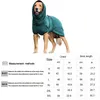 Dog Apparel Winter Coat Extra Thick Clothes For Large Or Medium Dogs Wearing Indoors Outdoors Easy To Wear Sweater With Adj