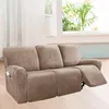 Chair Covers 8 Pieces Recliner Cover Elastic Sofa All-inclusive Armchair Slipcover 8pcs/set Couch Protector Decor