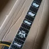 Guitarra eléctrica CROSS negra mate RELIC de 6 cuerdas con pastillas EMG, diapasón de palisandro personalizable