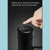 Bouteilles d'eau Smart Mug Affichage de la température Vide Bouteille en acier inoxydable Bouilloire Thermo Tasse avec LCD Tactile Sn Cadeau Drop Livraison Hom Otpjt