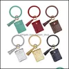 Other Home Decor Wristband Keychain Card Holder With Tassel Bracelet Pendant Bank Student Cards Coin Storage Bag Antilost Key Ring R Otxc8