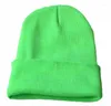 Ball Caps 2023 Winter Cotton Warm Beanies Street Cappelli lavorati a maglia Donna Unisex Short Melon Skullcap