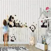 Bakgrundsbilder Cartoon Panda Children's Room Bakgrund Vägg Professionell Produktion Mural Partelle Bakgrund Poster PO