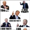 Flagi banerowe pozwól, aby Brandon naklejka do samochodu Trump Prank Biden Pvc Naklejki Zabawne to wszystko, co zrobiłem, że RRD12887 Drop dostawa hom otnwf