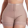 SHAPHERS SHAPHERS FAJAS Colombian Reductoras High Waist Controllo a doppia compressione a doppia compressione Shorts Cinta Modeladora Feminina Gaine