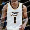 대학 농구복 Ncaa VCU 농구 저지 Bones Hyland Vince Williams Jr. Adrian Baldwin Jr. KeShawn Curry Jayden Nunn Hason Ward Levi Stockard III Jalen