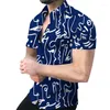 Chemises décontractées pour hommes été hommes imprimé Hawaii 2023 marque Streetwear vêtements Cardigan haut de gamme à manches courtes chemise habillée