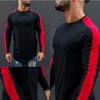 T-shirty męskie Top T-shirt 2023 Lato O-neck Z długim rękawem Fashion Casual Wygodne męskie