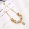 Strand Fashion Crystal Cute Heart Kobiet Dziewczyny Charm Bracelets Wysokiej jakości koraliki Połącz biżuterię Pulsera