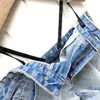 Kvinnor Sexiga shorts Rhinestone Letter Fashion Pants Spring Summer Breattable Short Pants Casual Style Denim Shorts