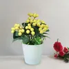 Fiori decorativi Bellissimo vaso simulato Riprese Prop Bonsai finto Piante artificiali Nessun taglio